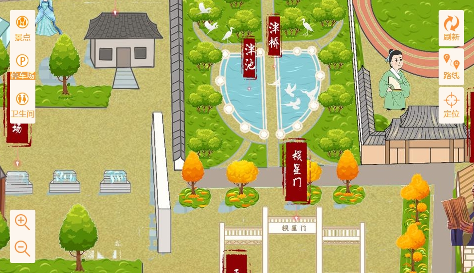 柳北手绘地图景区语音讲解导览系统：智慧景区建设的基石